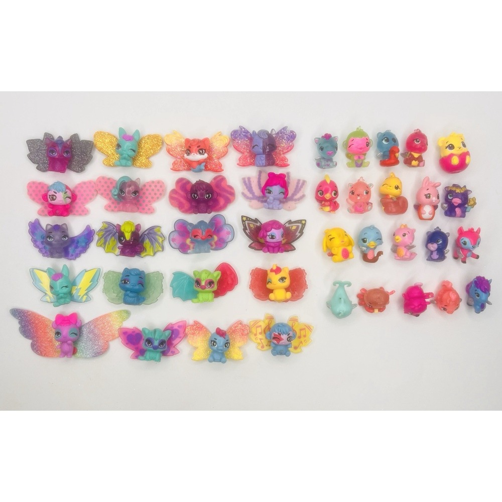 LOT of 40 - HATCHIMALS COLLEGGTIBLES FIGURES & WINGS